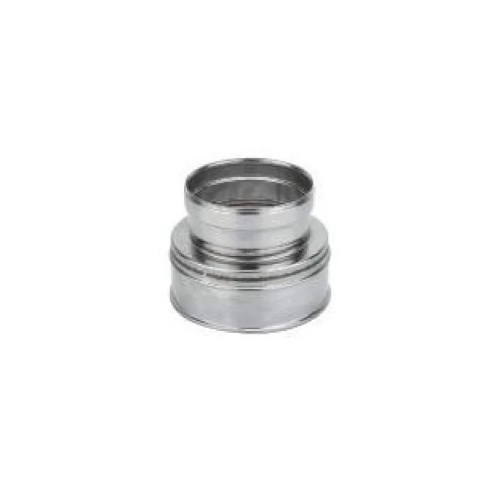 ADAPTADOR SIMPLE PARED A DOBLE PARED D.150 AISI-316