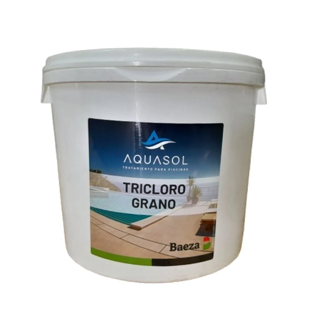 AQUASOL BOTE TRICLORO GRANO 5KG.