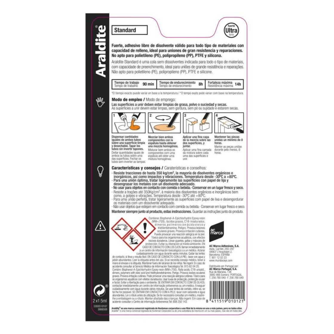 ARALDIT ESTANDAR BLISTER 15+15 ML - Image 2