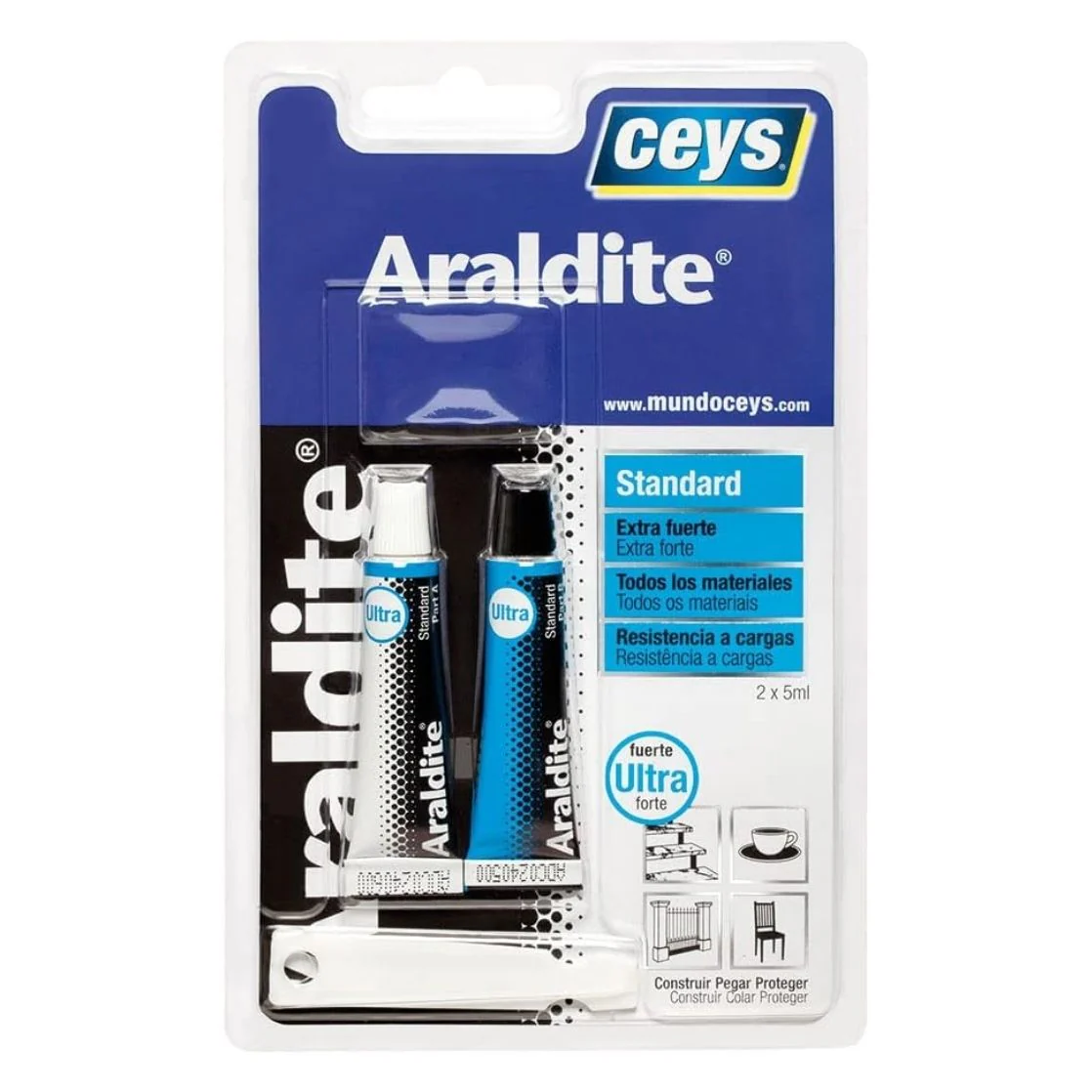 ARALDIT RÁPIDO BLISTER 5+5 ML