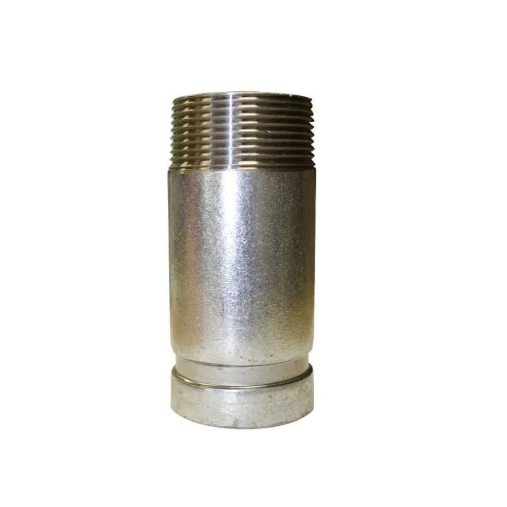 BOBINA GALVANIZADA SISTEMA RANURADO ROSCA/RANURA 2" X 80 MM