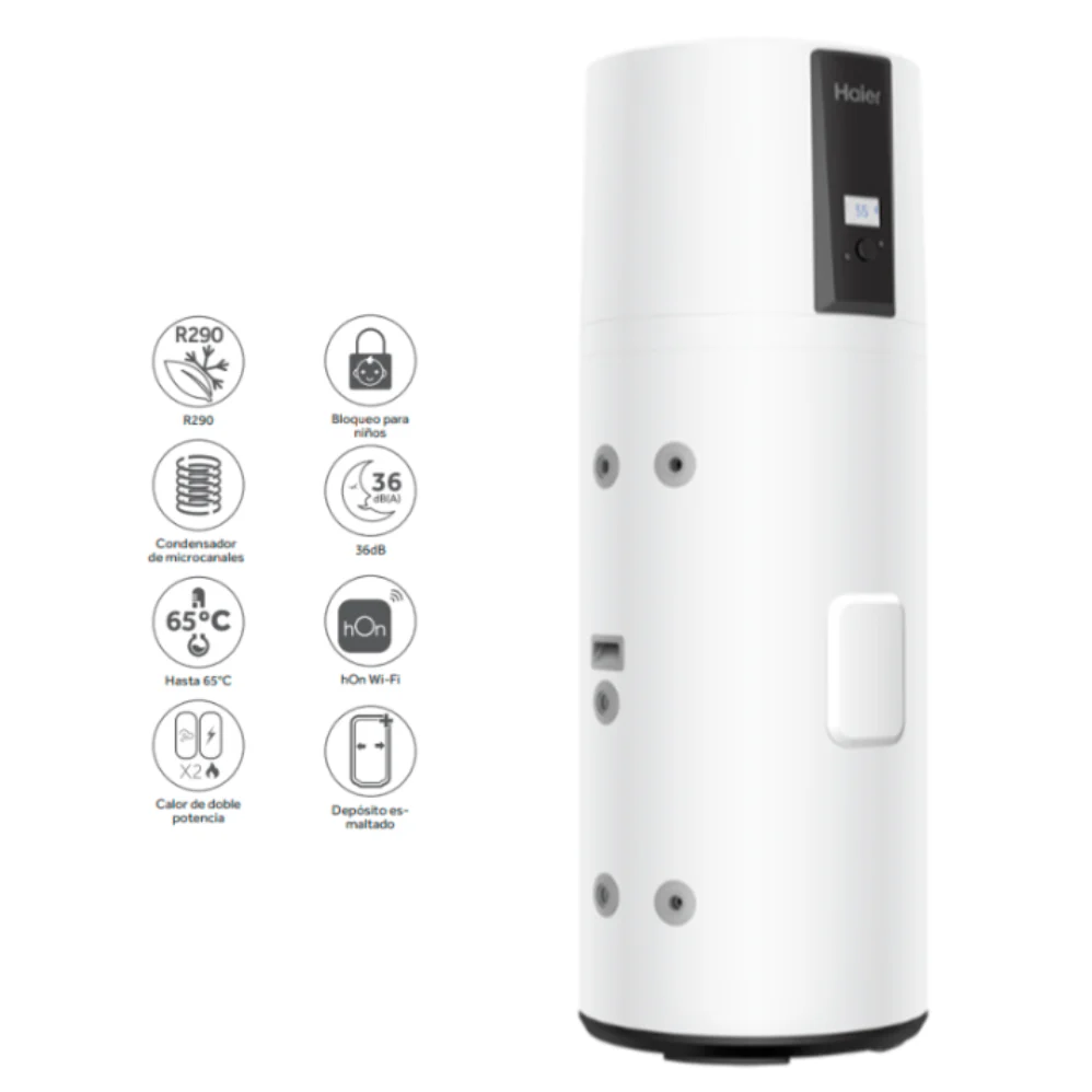 BOMBA DE CALOR DE ACS 250L - R209 - WIFI INCLUIDO
