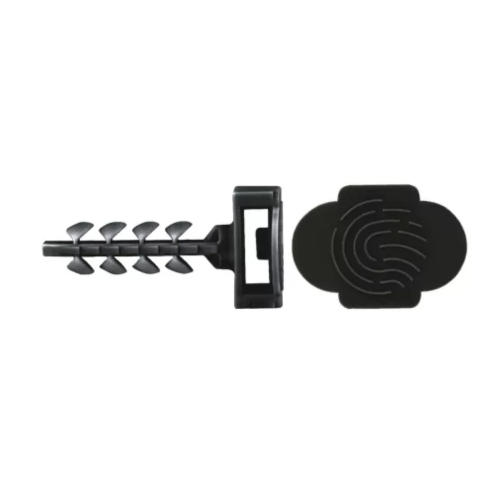 TACO NYLON NEGRO 6*30 CAB.PEQUEÑA INSERCION MANUAL 250 UDES