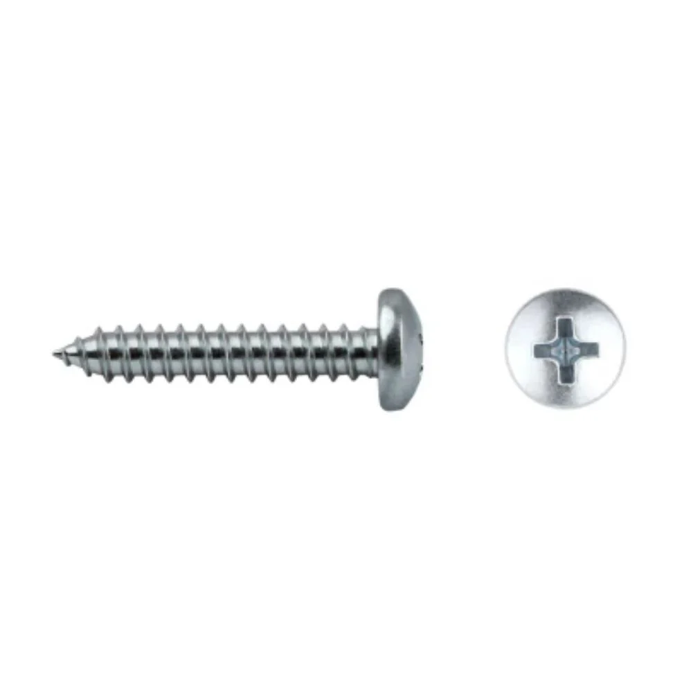 CAJA 100U.TORNILLO CHAPA ALOMADO PH CINCADO DIN 7891 5,5X50