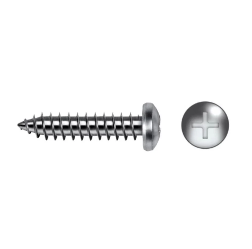 CAJA 250U.TORNILLO CHAPA ALOMADO PH CINCADO DIN 7891 4,8X25