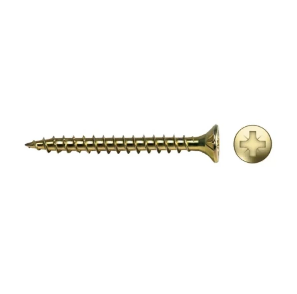 CAJA 50U.TORNILLO MADERA CAB.AVELLANADO BRICOMATA.VLOX.6X80