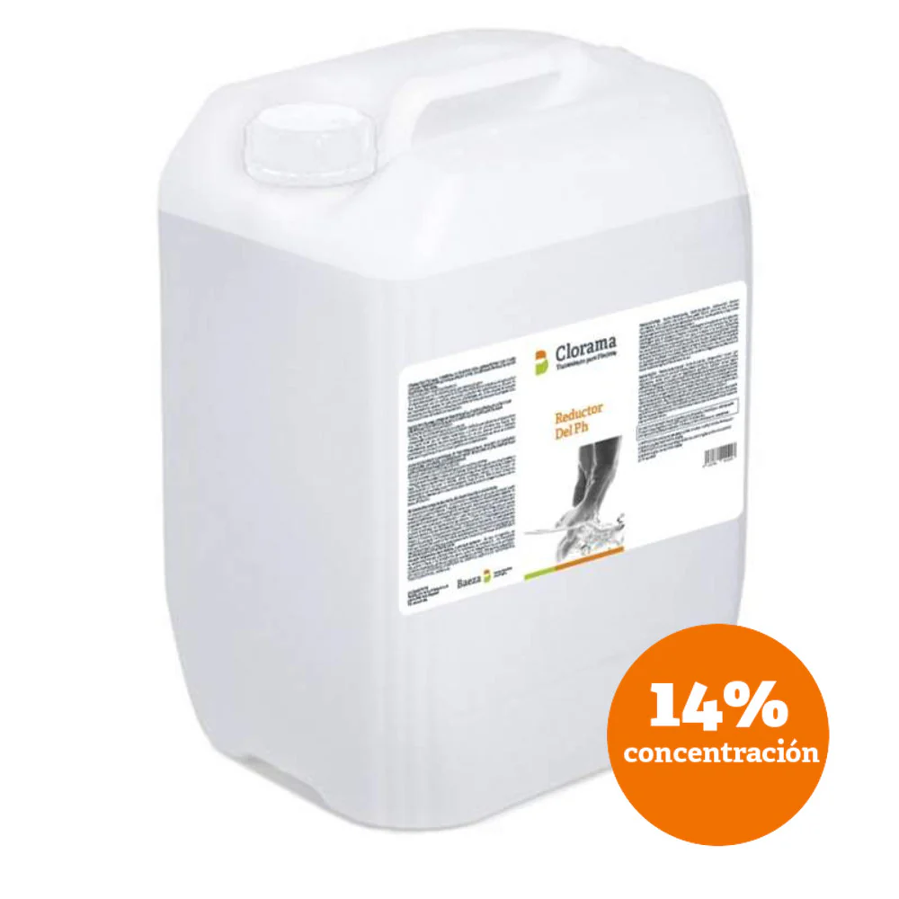 CLORAMA REDUCTOR PH LÍQUIDO 14 % ENVASE 25 LITROS