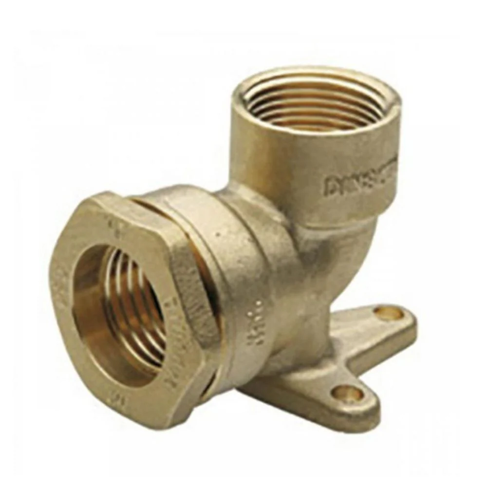 CODO CON BASE R.H.PARA TUBERÍA DE PE-TUERCA INTERIOR 20-1/2