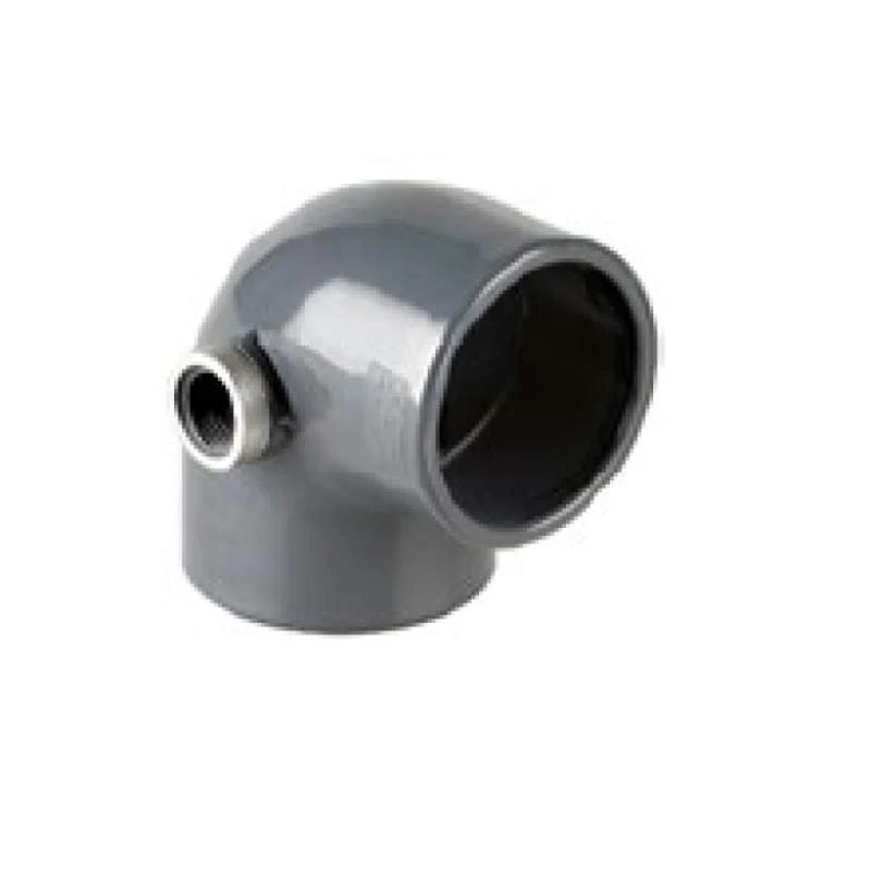 CODO PVC D.50- 90 ºENCOLAR SALIDA ROSCA HEMBRA 1/2 LAT