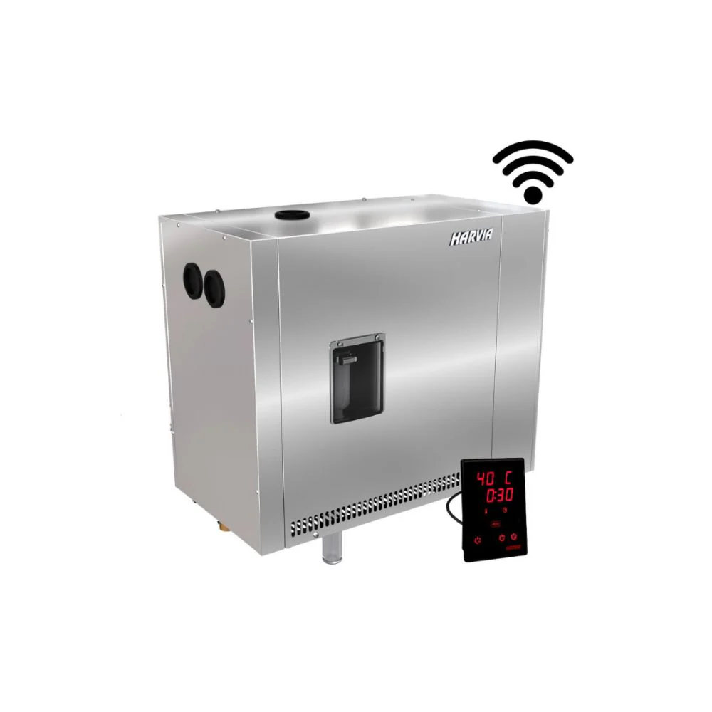 CONJUNTO GENERADOR DE VAPOR HARVIA HGD60XW WIFI+ELECTRO.VACI