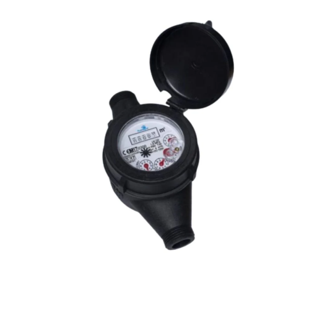 CONTADOR RIEGO CHORRO MULTIPLE POLIMERO DN20 C/ RACOR 3/4