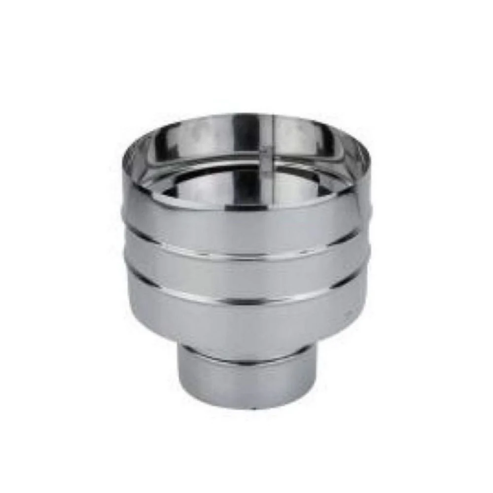 DEFLECTOR ANTIRETORNO SIMPLE PARED D.100 AISI-316