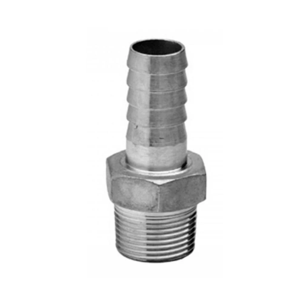 ENTRONQUE MANGUERA INOX 316 1/2"X15