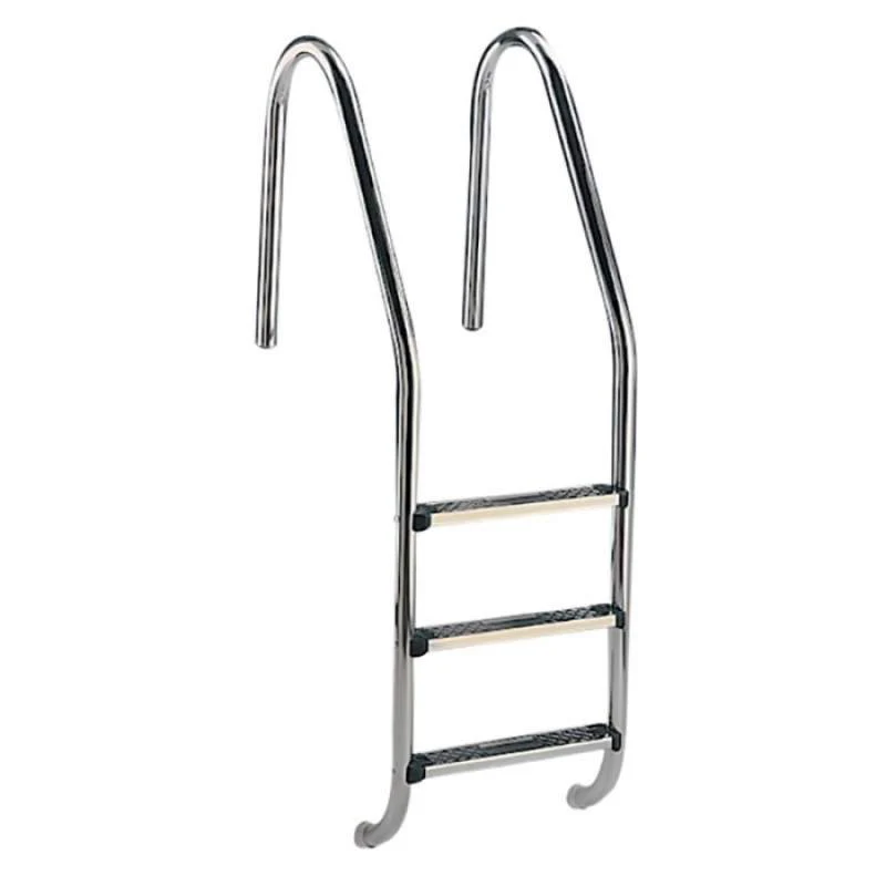 ESCALERA ESTÁNDAR 3 PELDAÑOS AISI 316 ELECTROPULIDA