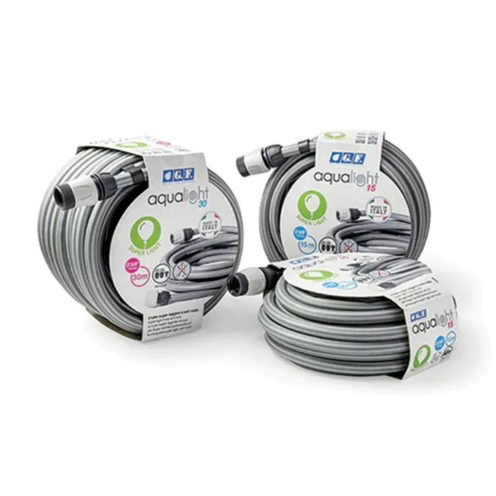 KIT MANGUERA "AQUALIGHT" 30MTS,15MM