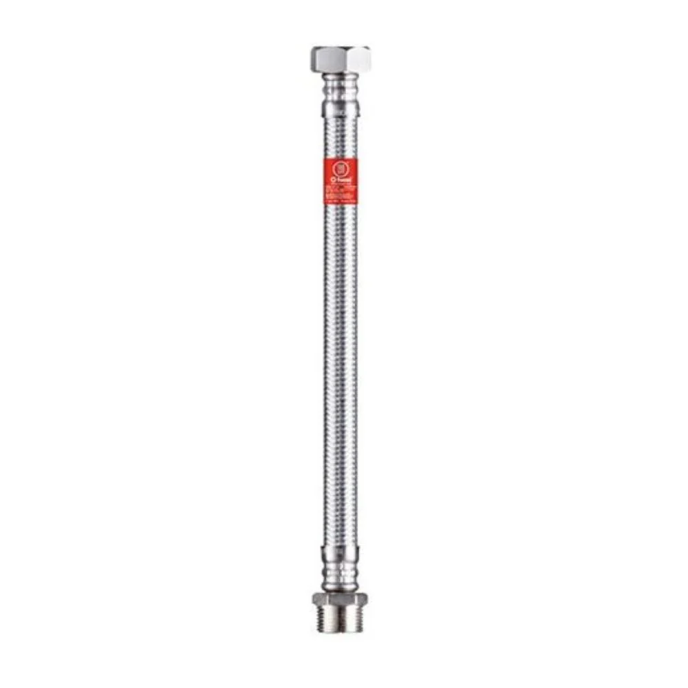 LATIGUILLO FLEXIBLE 3/4M-3/4H D.IN.13MM.LONG.30CM.MALLA INOX