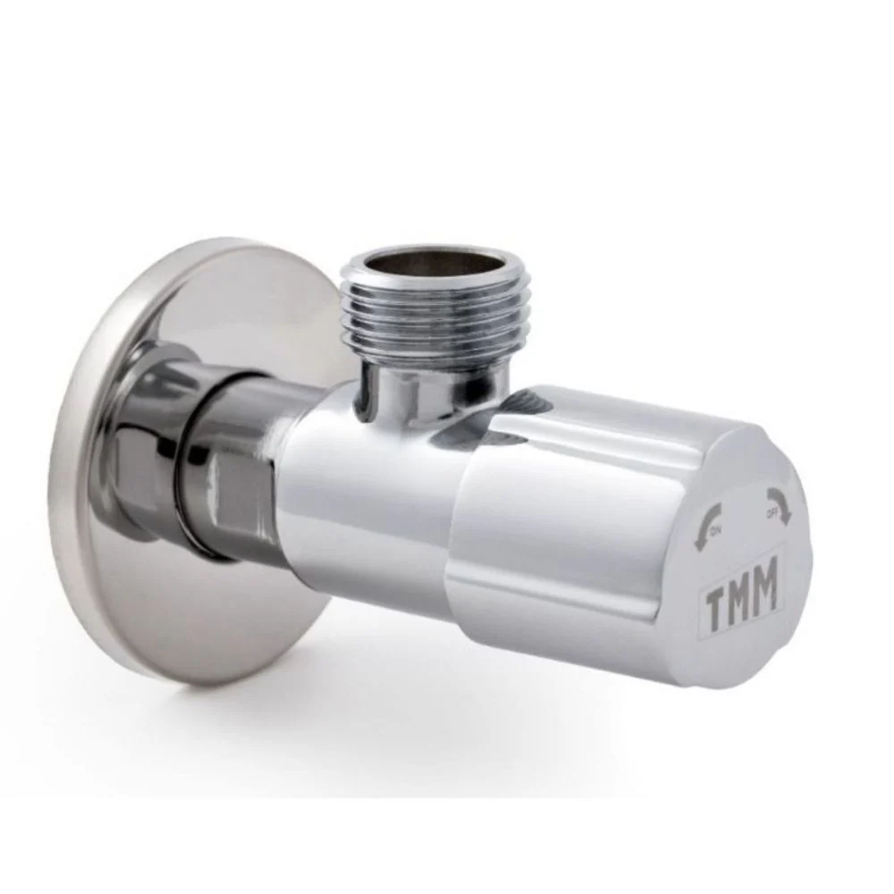LLAVE ESCUADRA CIERRE CERÁMICO ANTICAL 1/2*1/2 MANDO METAL