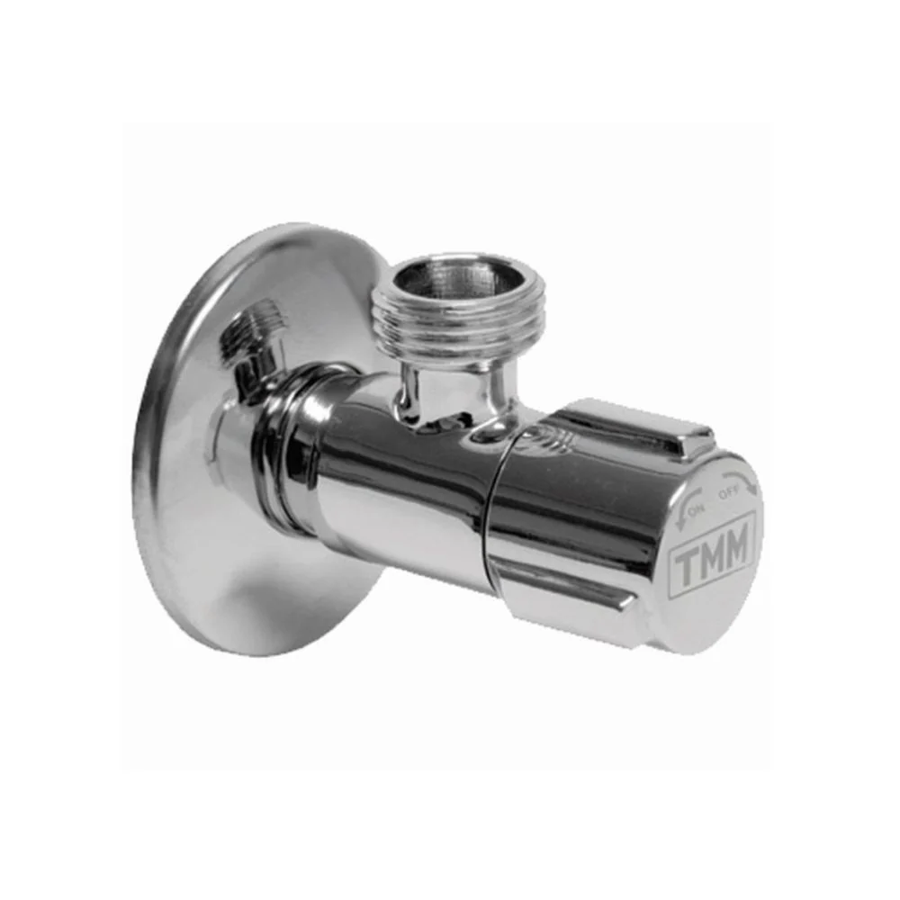 LLAVE ESCUADRA CIERRE CERÁMICO ANTICAL 1/2*3/8 MANDO METAL