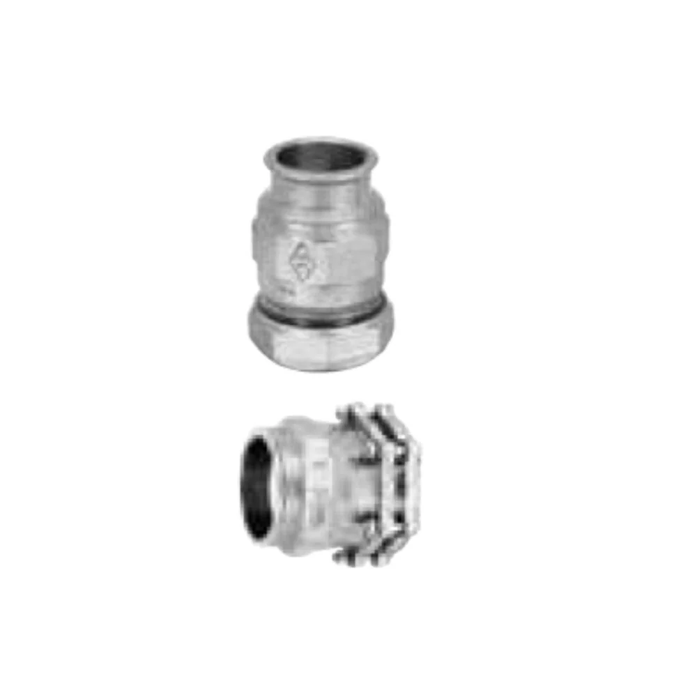 MANGUITO ROSCA HEMBRA COMPRESION P/TUBO ACERO 1,1/2"