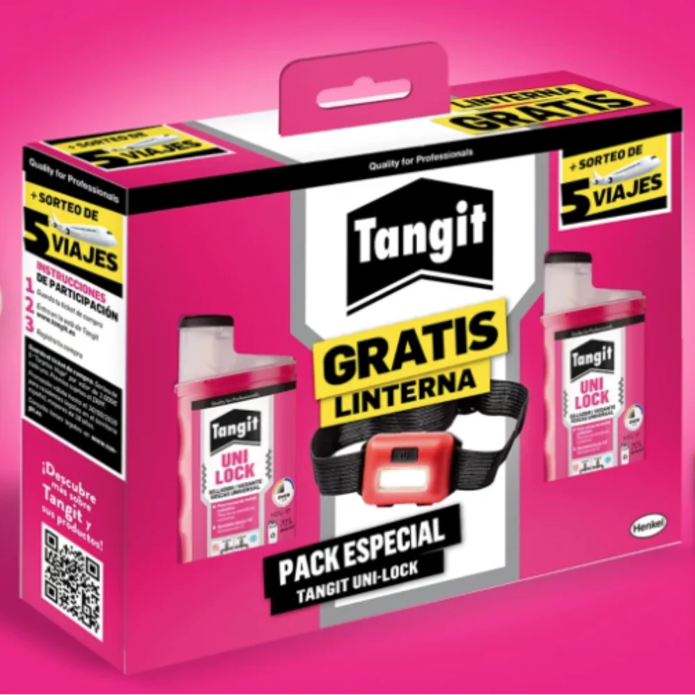 PACK 2 UNIDADES HILO TEFLON UNI LOCK 160 METROS +LINTERNA
