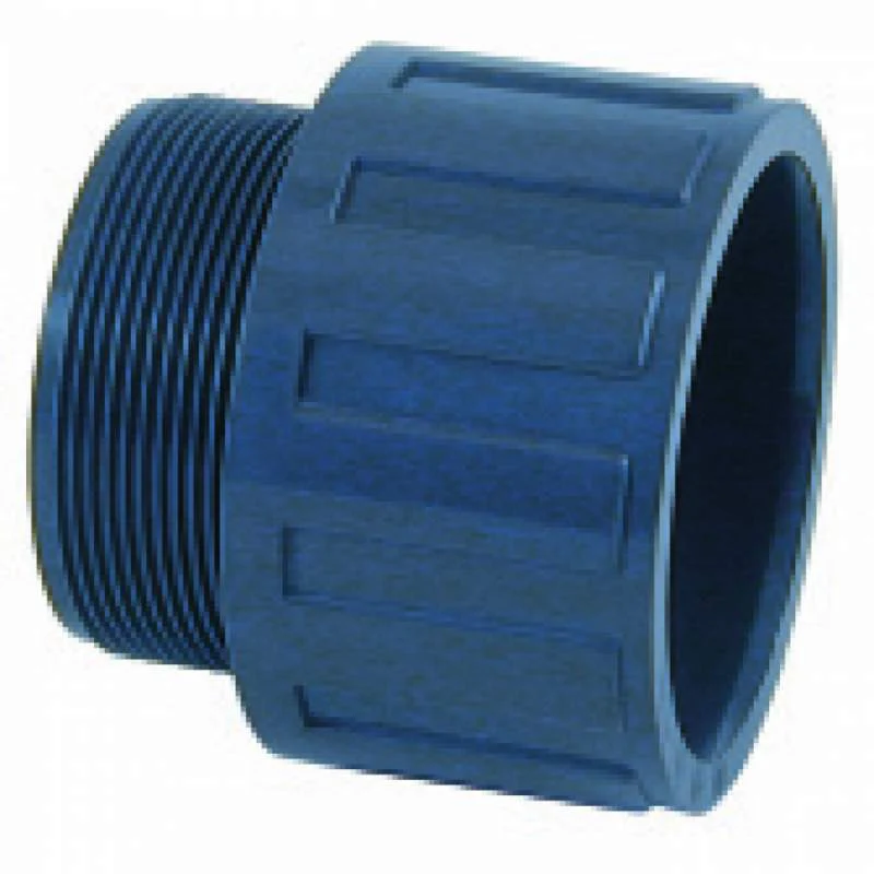 TERMINAL ROSCA MACHO PVC 50- 1-1/2 02106