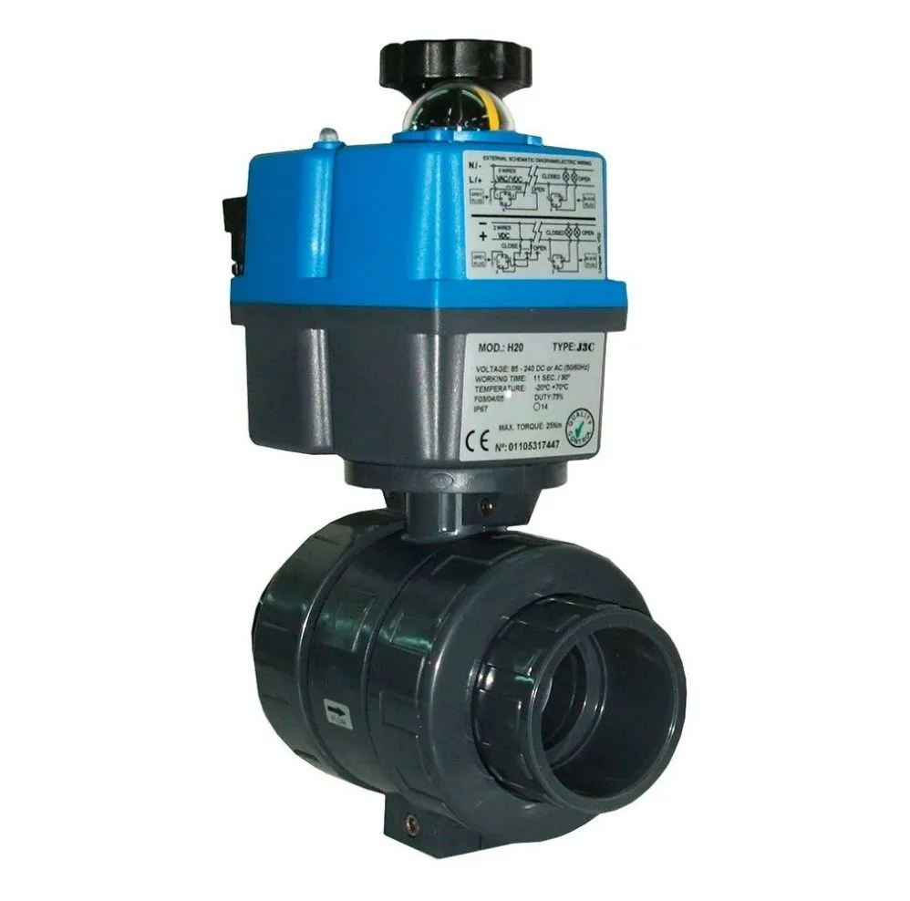 VALVULA BOLA MOTORIZADA +BLOQ.220V.D 63 05371