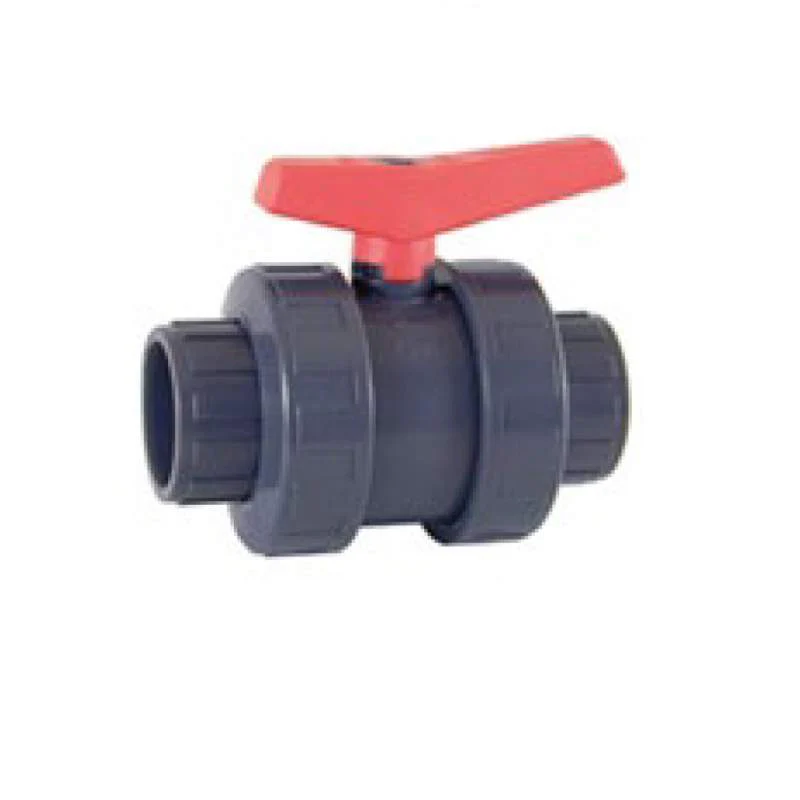 VALVULA BOLA PVC M. ROJ.D. 63 02458