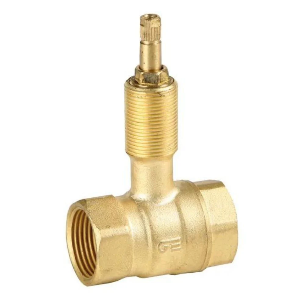 VÁLVULA ESFERA LATÓN EMPOTRAR 3/4" AGUA CALIENTE SANITAR. GE