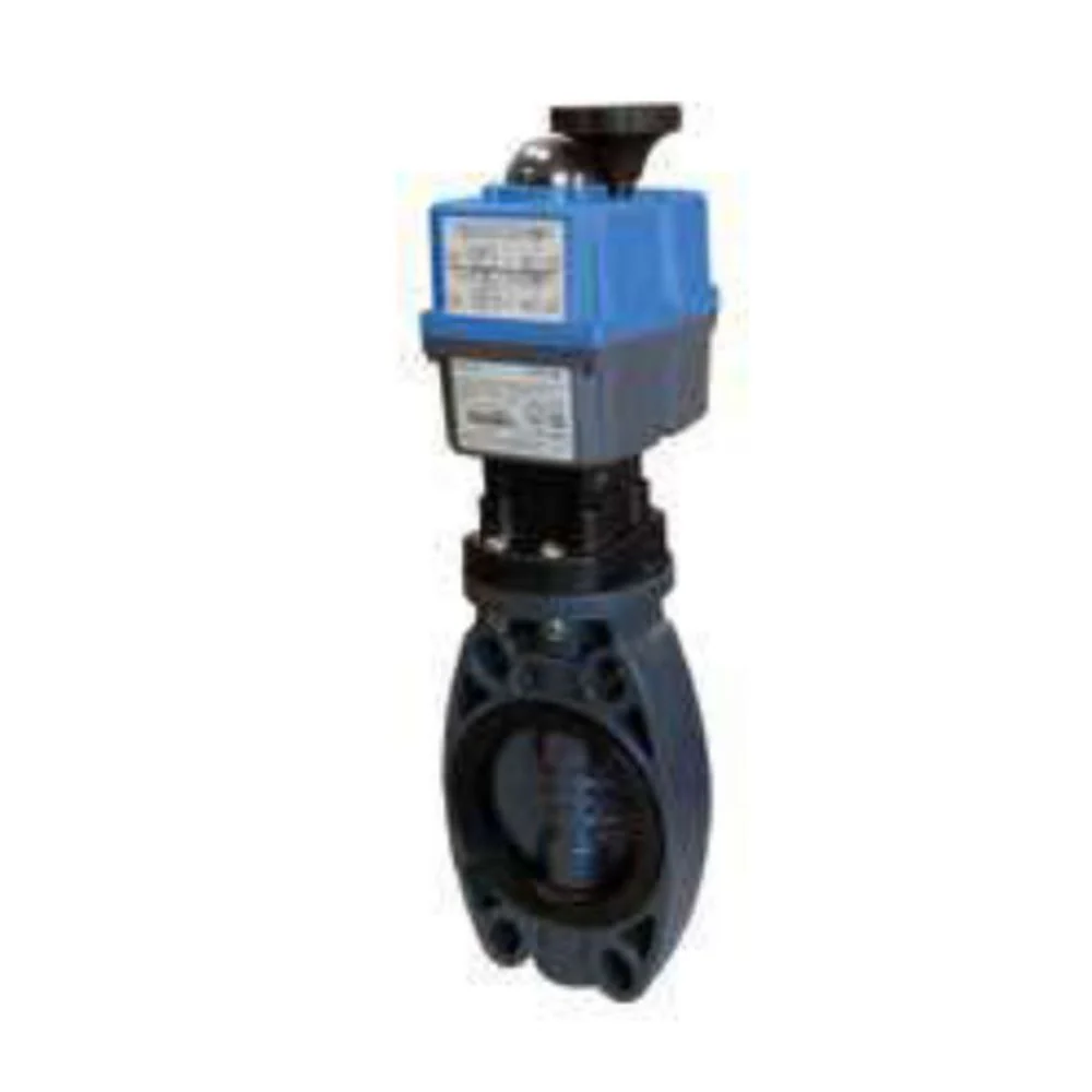 VALVULA MARIPOSA PVC D.90 PN10 24-240 VAC/DC 72268 STANDARD