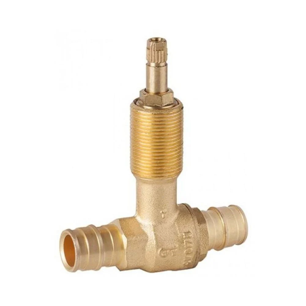 VÁLVULA RECTA PARA PE X SISTEMA CASQUILLO EXPANSION D.25 GE