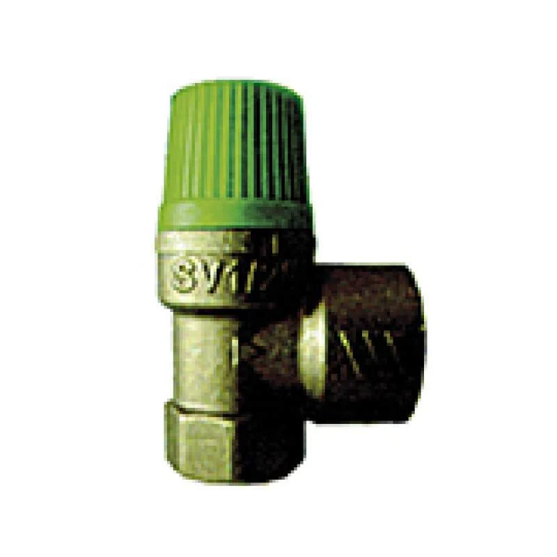 VALVULA SEGURIDAD SOLAR ½x¾ 10 BAR SVE-SOL100